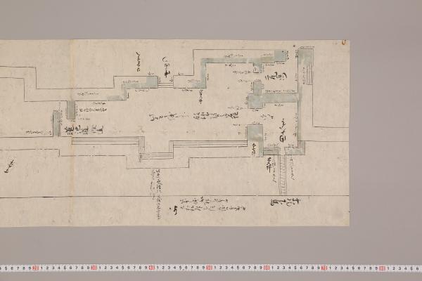 公儀普請丁場絵図 