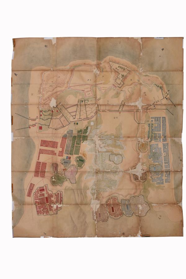 （寛永15年）肥前国有馬城之絵図  